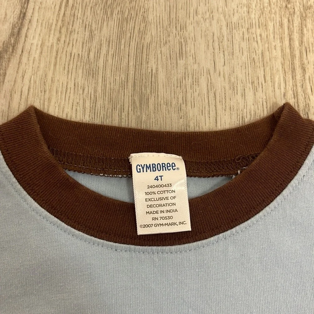 Gymboree boys 4t ready for take off airplane short sleeve shirt
